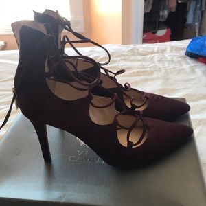 Vince Camuto - lace up heels